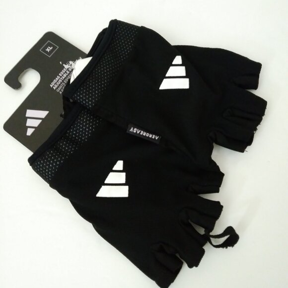 Adidas Essentials Adjustable Sport Activity Black Gloves Size XL - Picture 6 of 9